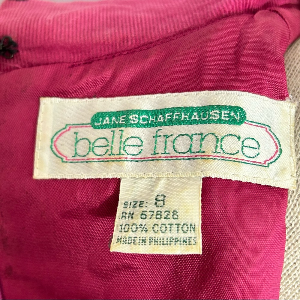 Vintage Belle France Corduroy Dress - Picture 10 of 10